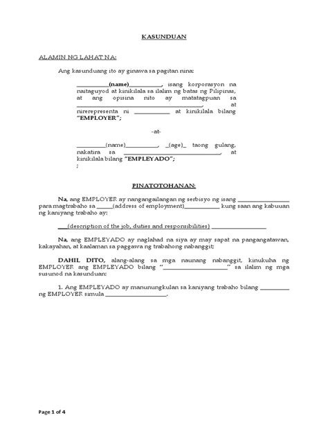 employment status in tagalog sample|CONTRACT OF REGULAR EMPLOYMENT IN .